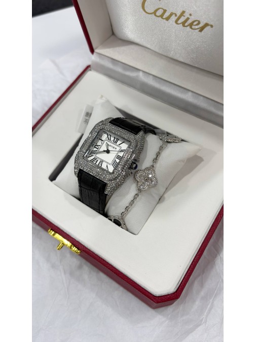 Годинник Cartier та браслет Van Cleef