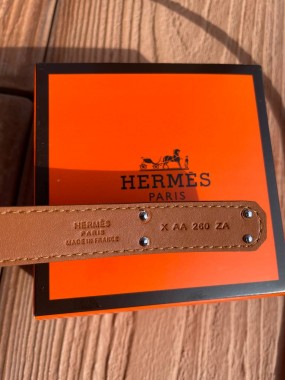 Ремінь HERMES Kelly black/gold Premium