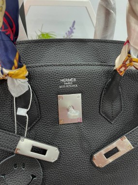 Hermes: 30 см срібна фурнітура