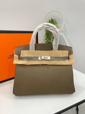 Hermes: 30 см срібна фурнітура