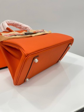 Hermes: 30 см срібна фурнітура