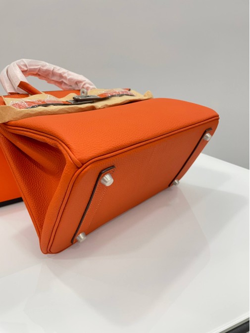 Hermes: 30 см срібна фурнітура