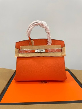Hermes: 30 см срібна фурнітура