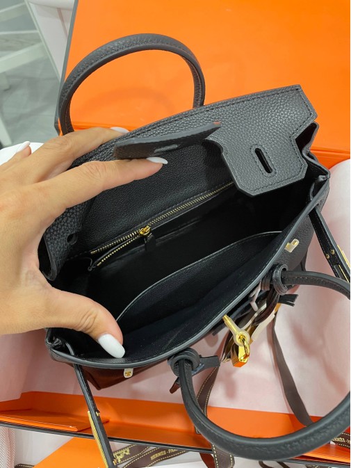 Hermes Birkin Premium: золота фурнітура, 25 см