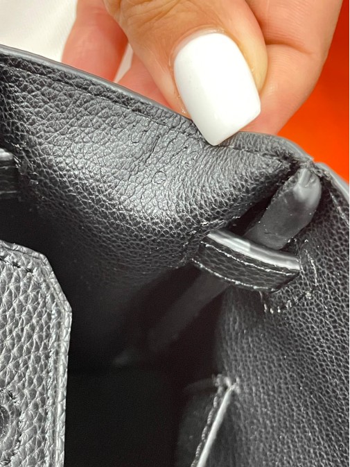 Hermes Birkin Premium: золота фурнітура, 25 см