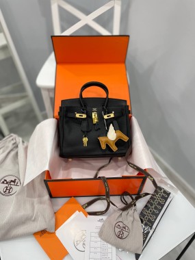Hermes Birkin Premium: золота фурнітура, 25 см