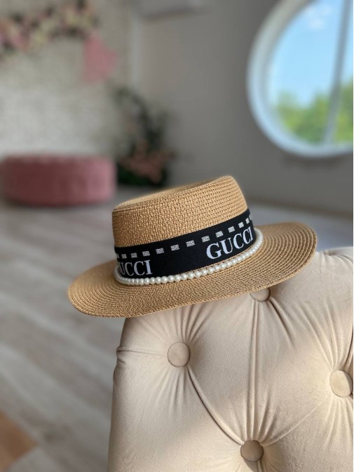 Соломʼяна шляпа Gucci