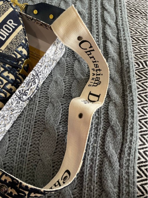 Dior Saddle (темно синя) 