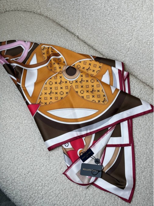 Шовкова хустинка Louis Vuitton 