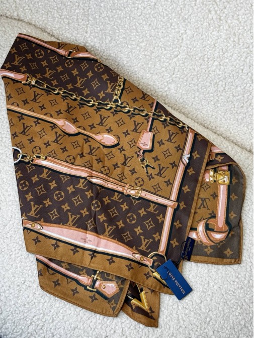 Шовкова хустинка Louis Vuitton 