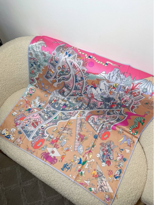 Шовкова хустинка Hermes  