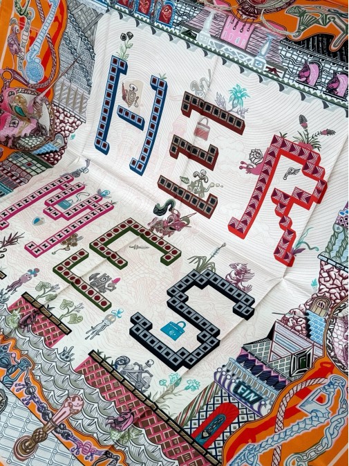 Шовкова хустинка Hermes  
