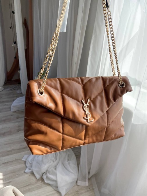 YSL коричнева 