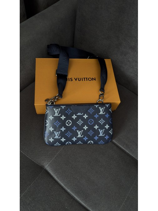 Louis Vuitton Trio Messenger Blue