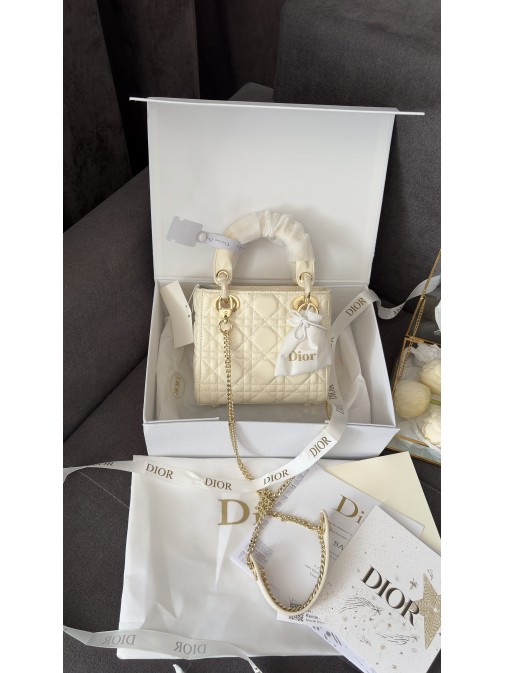 Lady Dior Small Cloud Blue