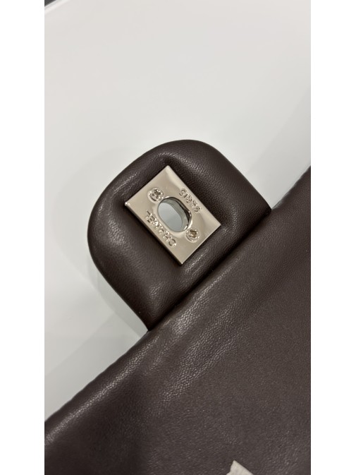 Chanel Classic Flap Bag Chocolate Brown