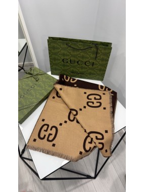 Двосторонній палантин/шарф  Gucci GG Jacquard Scarf