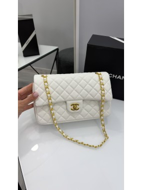 Chanel Classic Flap Bag White