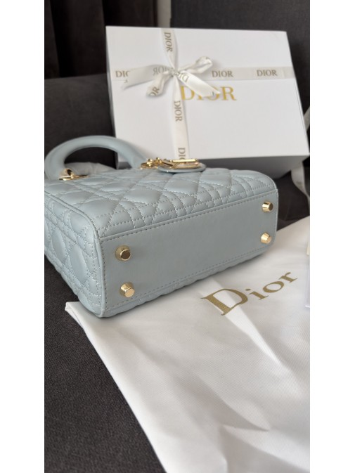 Lady Dior Small Cloud Blue