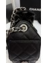 Chanel 22  Hobo Bag Black silver