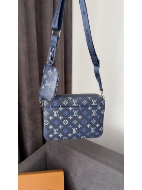 Louis Vuitton Trio Messenger Blue