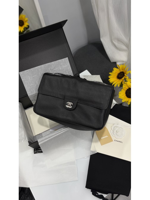 Chanel Maxi "Souplissimo" Small Flap Bag Black