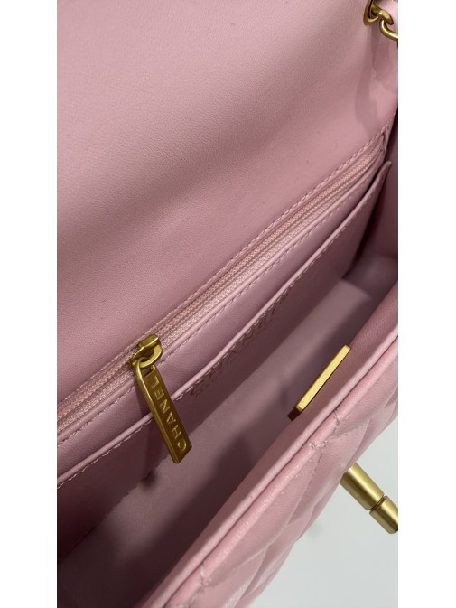 Chanel Mini Classic Rectangular Flap Bag Gold