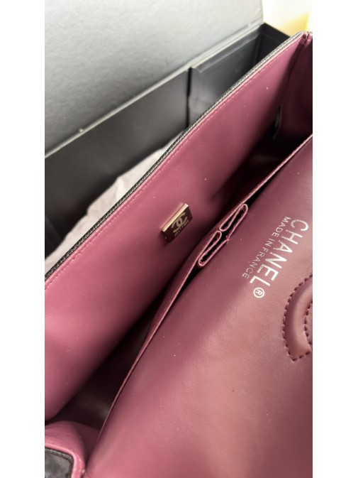 Chanel Classic Flap Bag Black ( зерниста шкіра)