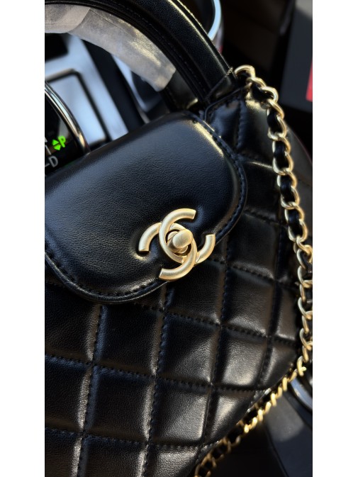 Chanel Nano Kelly Black