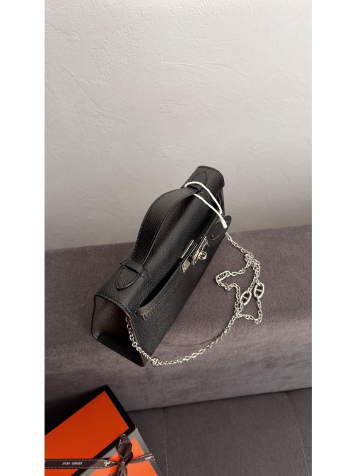 Hermès Kelly Pochette Black