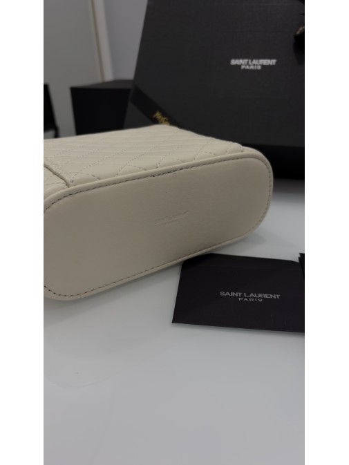 Saint Laurent Gaby Vanity Bag White