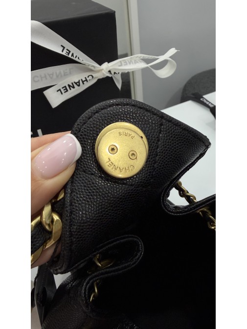 Chanel 22  Hobo Bag Black Gold