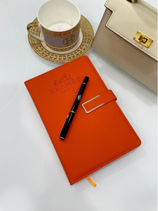 Блокнот +ручка Hermes