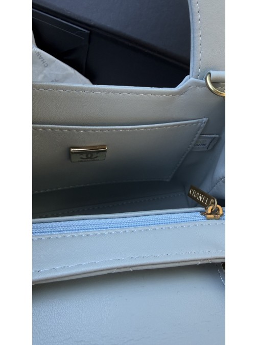 Chanel Nano Kelly Blue