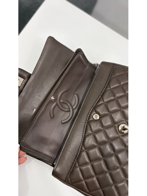 Chanel Classic Flap Bag Chocolate Brown
