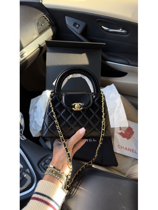 Chanel Nano Kelly Black