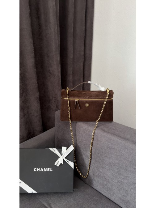 Chanel Large Vanity with Chain Grained Calfskin Chanel Large Vanity with Chain Grained Calfskin