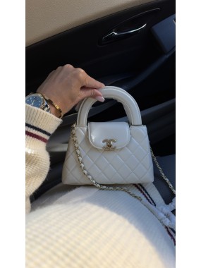 Chanel Nano Kelly White