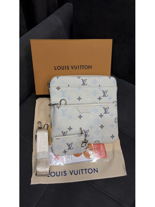 Louis Vuitton Trio Messenger Ecru White Louis Vuitton Trio Messenger Ecru White