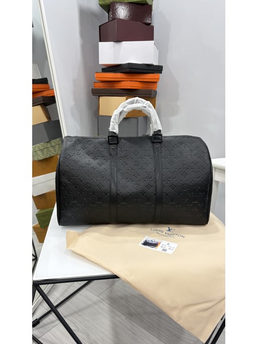 Louis Vuitton Keepall Bandoulière 50 Monogram Shadow Louis Vuitton Keepall Bandoulière 50 Monogram Shadow