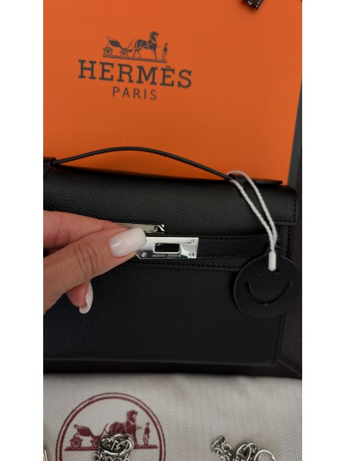 Hermès Kelly Pochette Black