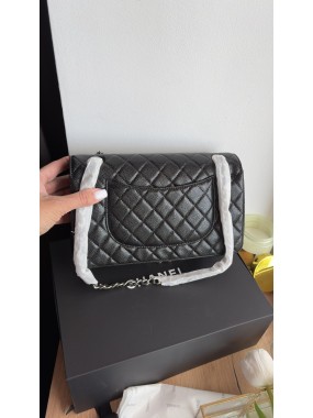 Chanel Classic Flap Bag Black ( зерниста шкіра)