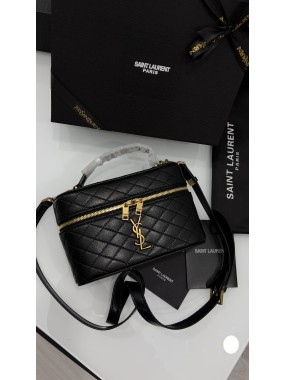 Saint Laurent Gaby Vanity Bag Black Saint Laurent Gaby Vanity Bag Black