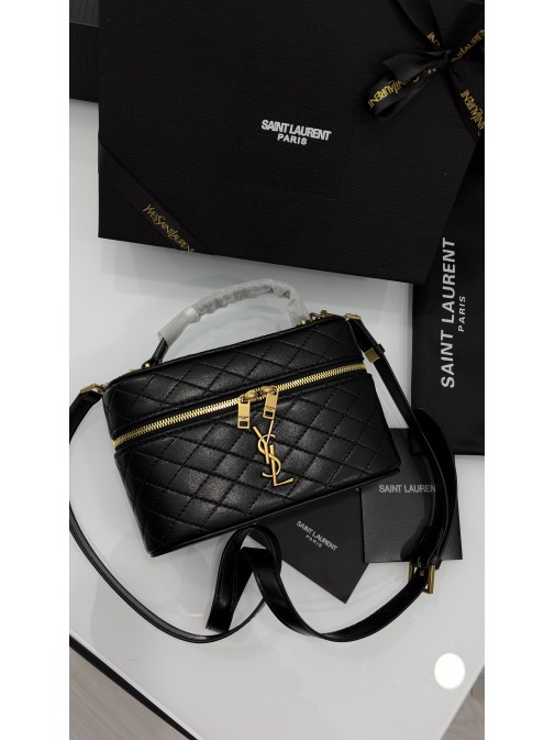 Saint Laurent Gaby Vanity Bag Black