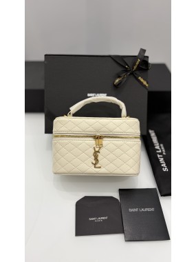 Saint Laurent Gaby Vanity Bag White