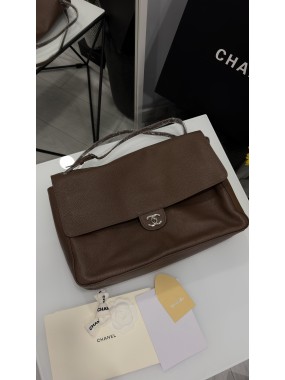 Chanel Maxi Flap Bag Brown