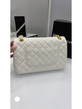 Chanel Classic Flap Bag White Chanel Classic Flap Bag White