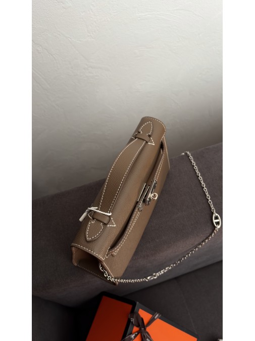 Hermès Kelly Pochette Étoupe
