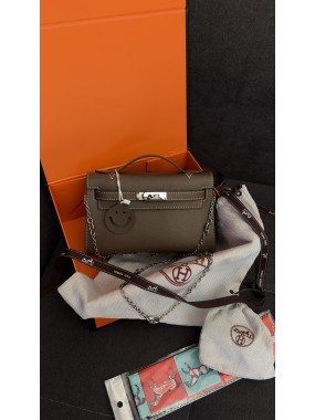 Hermès Kelly Pochette Étoupe