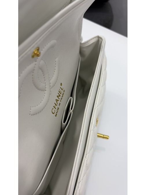 Chanel Classic Flap Bag White